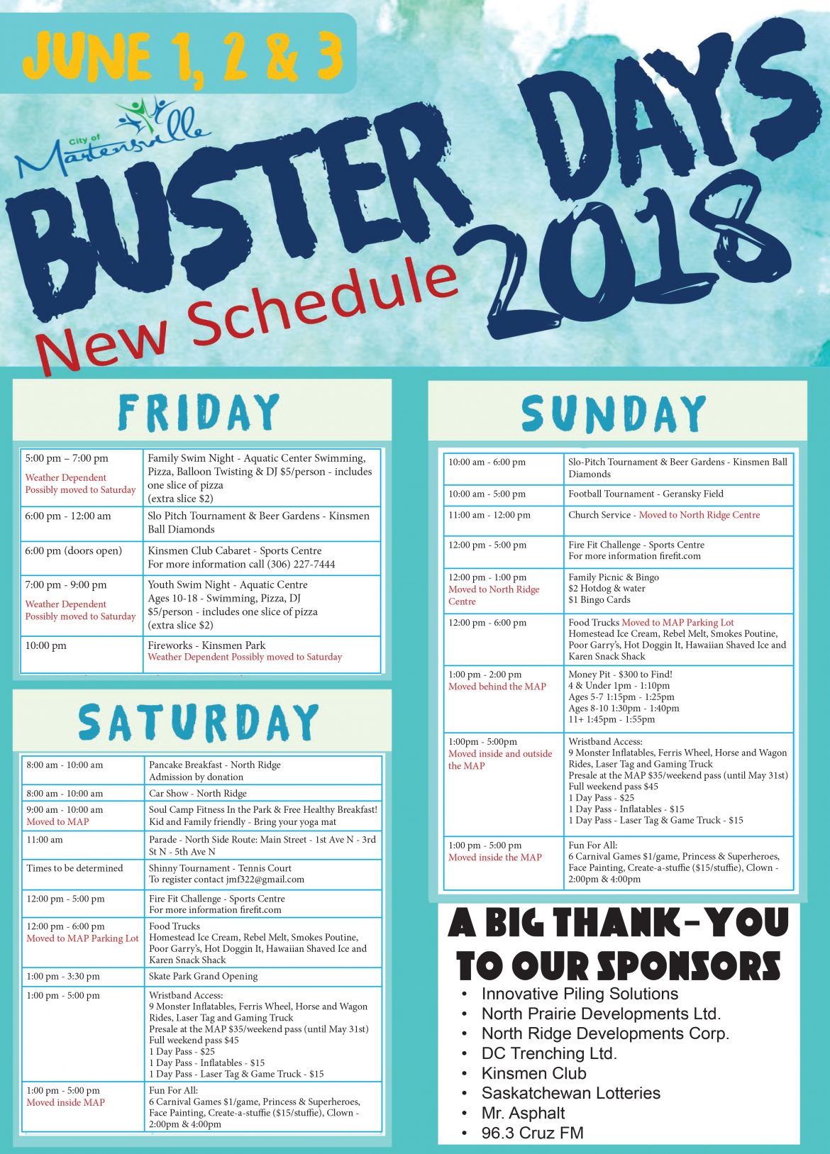 Buster Days Poster